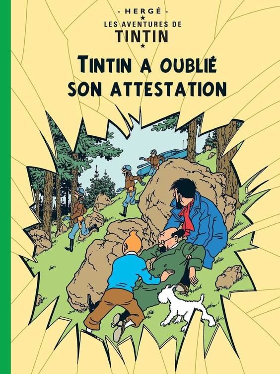 Tintin a oublié son attestation.jpg