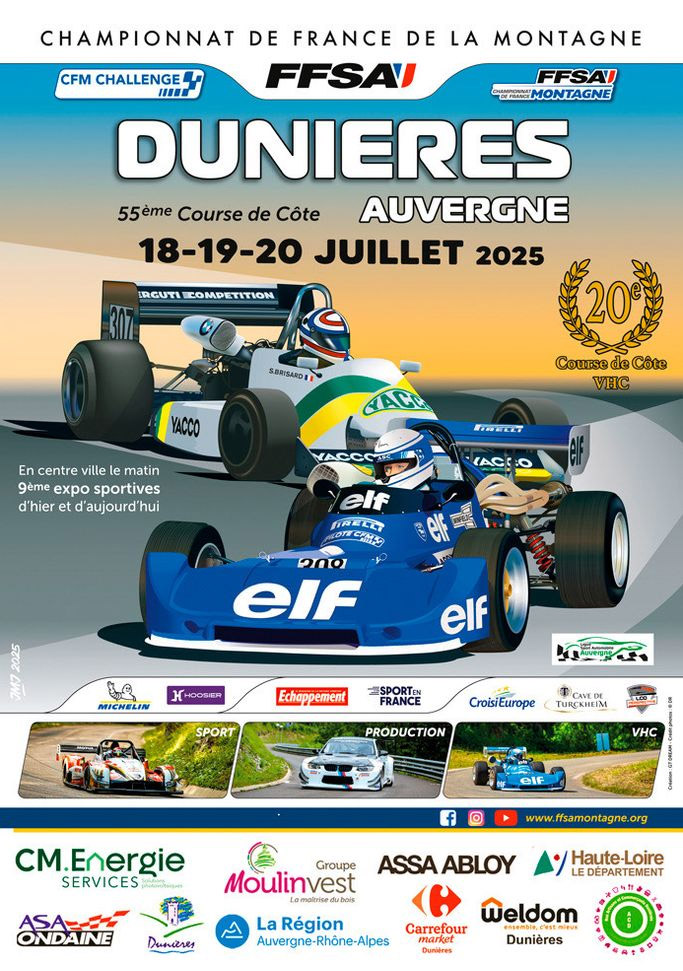 course de cote de dunieres 2025
